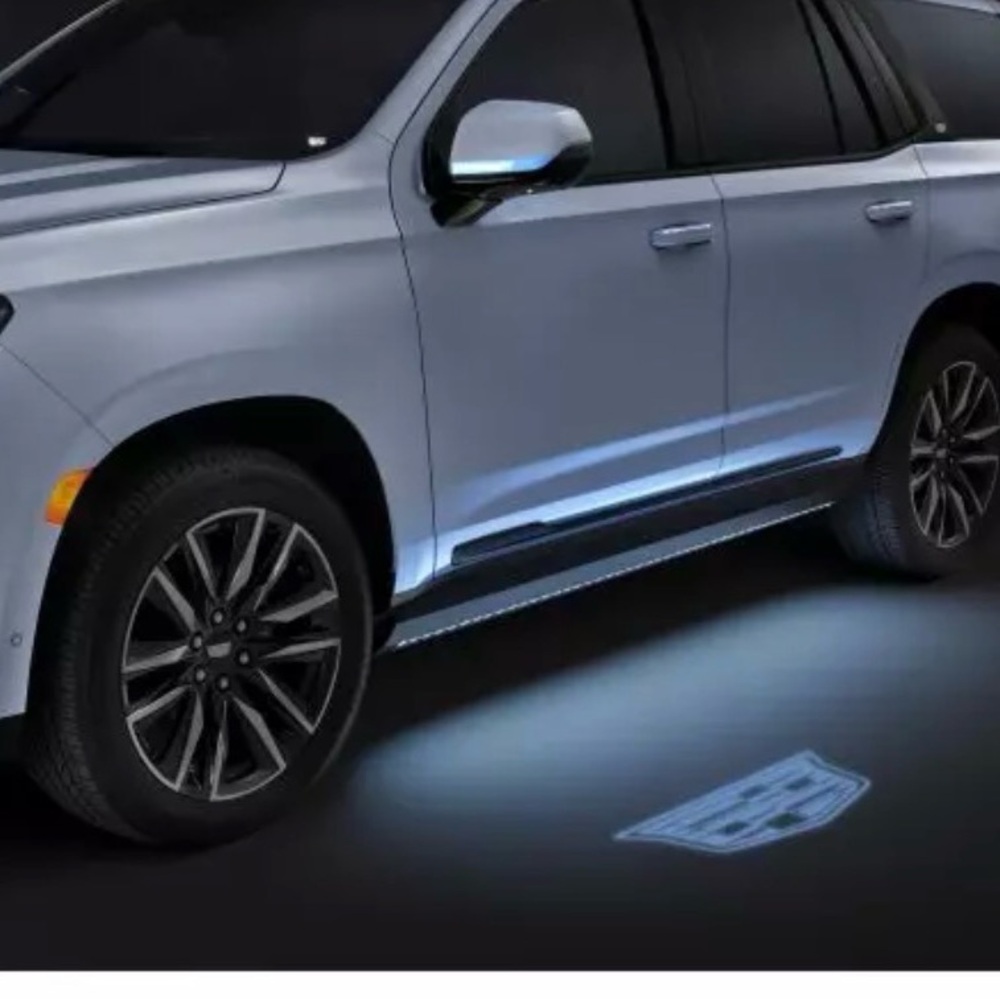 LED Puddle Light Projector - Silver